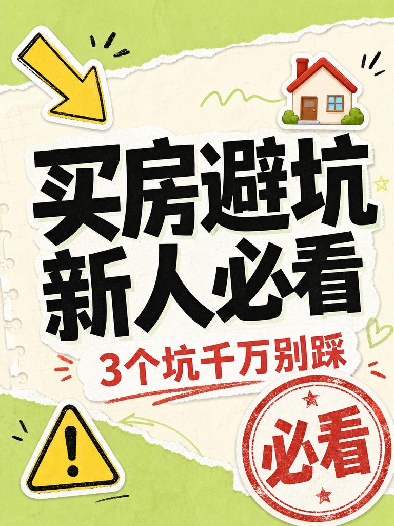 买房避坑：新人必看