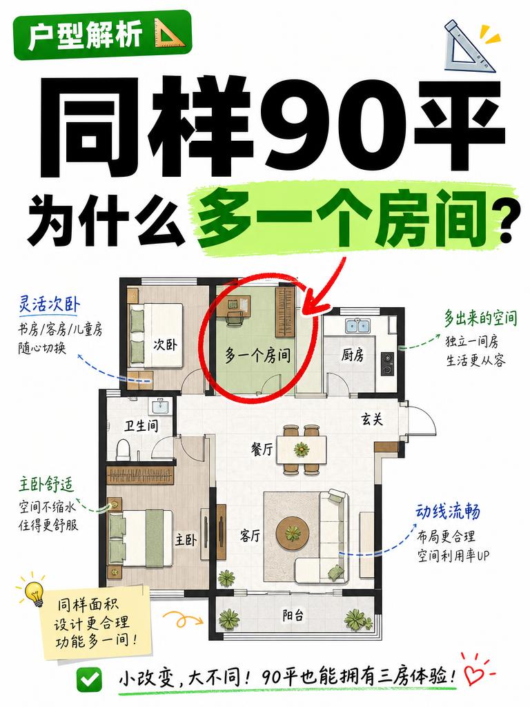 房源讲解：3 分钟看懂户型